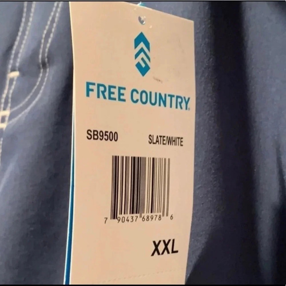 Free Country Swim Board Shorts Swimsuit Bottom Women’s 2XL NWT - Picture 7 of 10